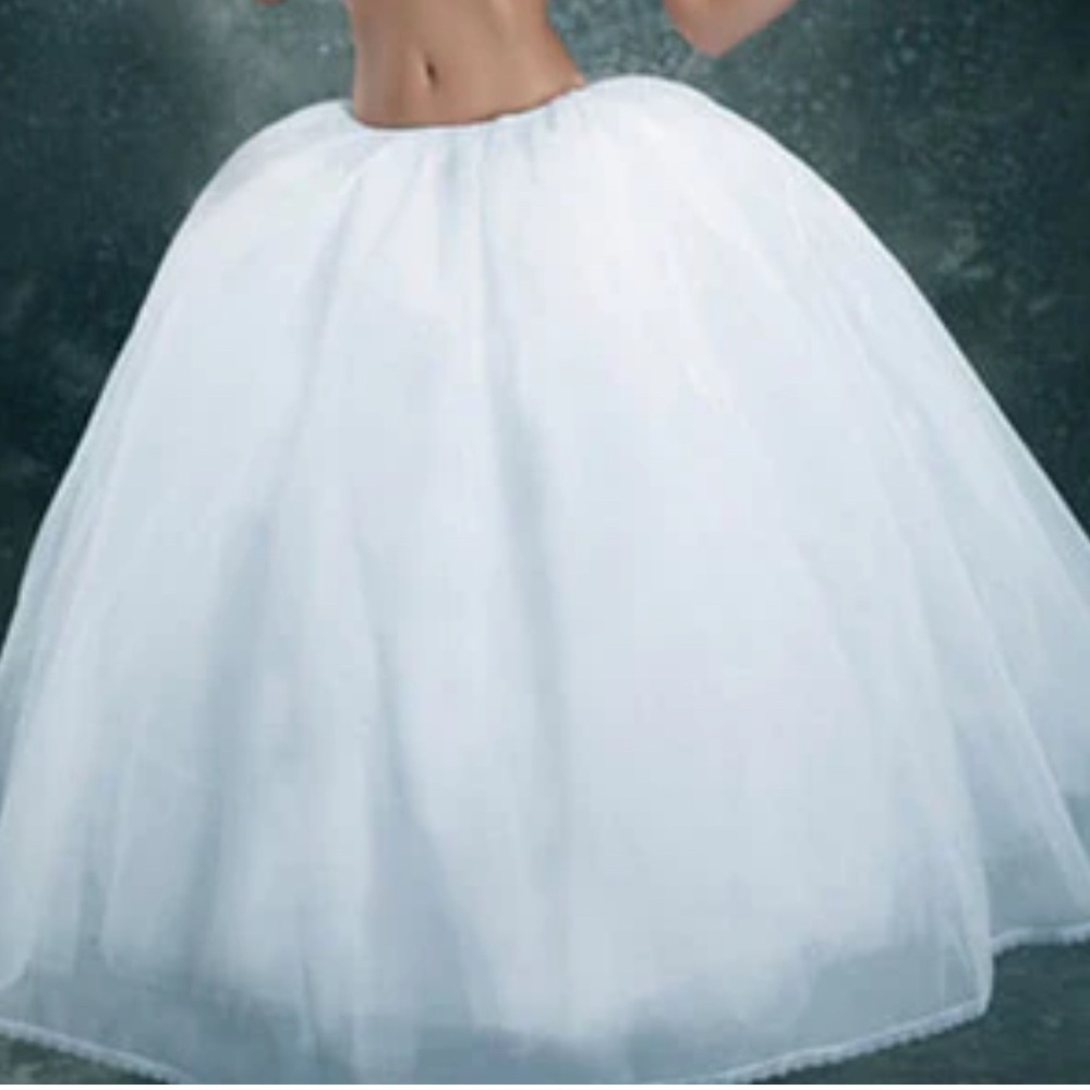 White Tulle Petticoat
